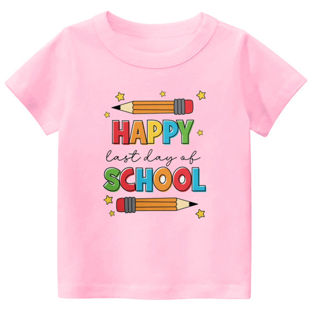 Happy Last Day Of School Toddler Shirt