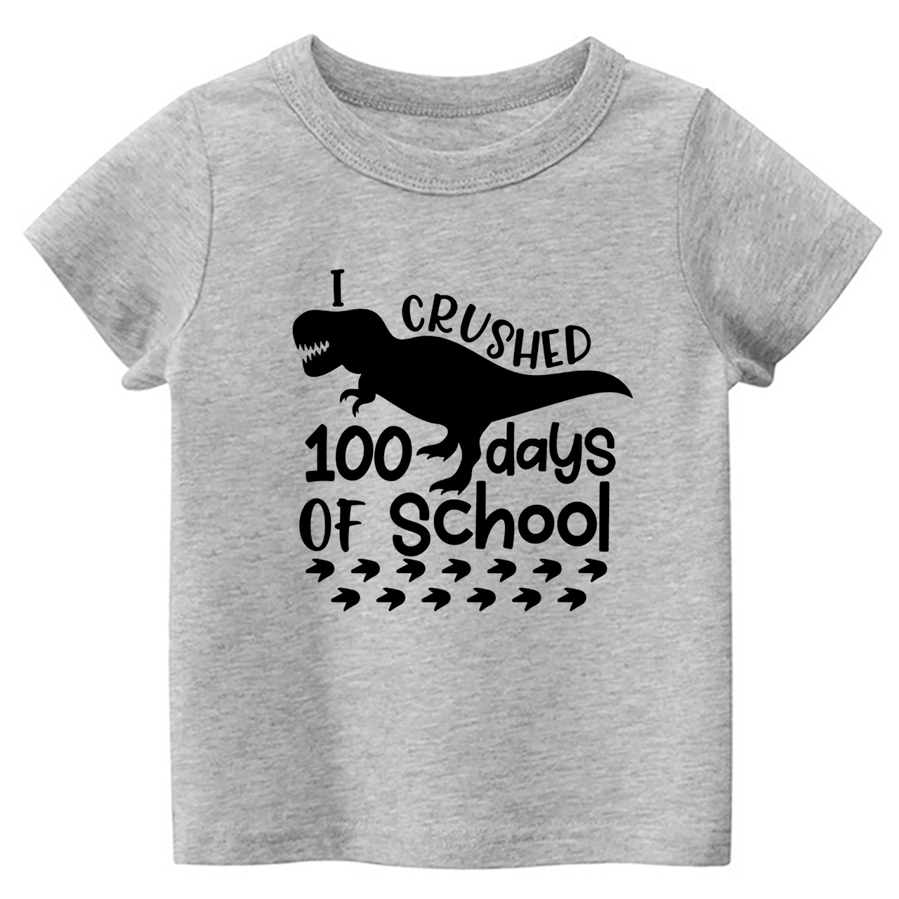 Dinosaur 100 Days Of School Celebration Shirts