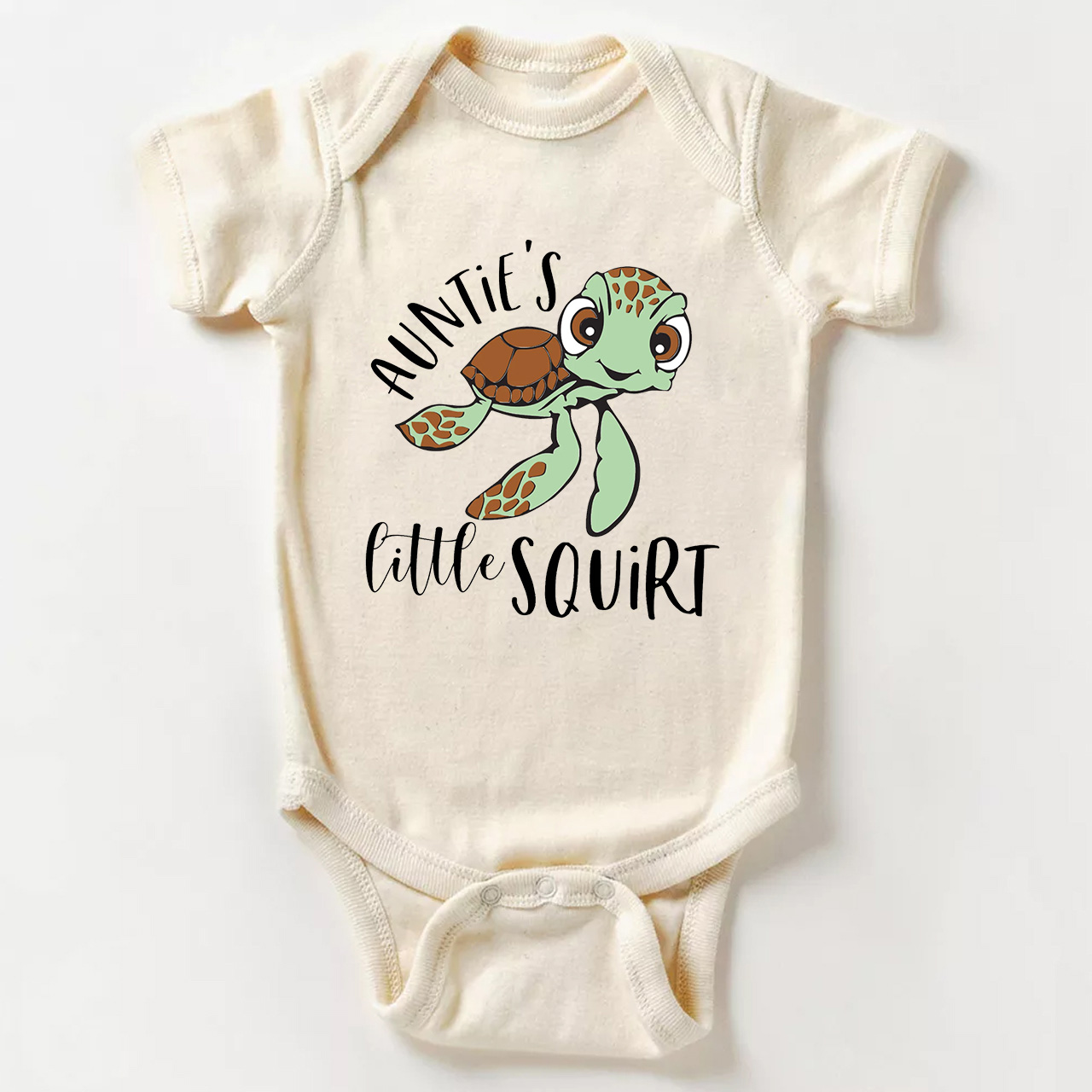 Auntie's Little Squirt Baby Bodysuit