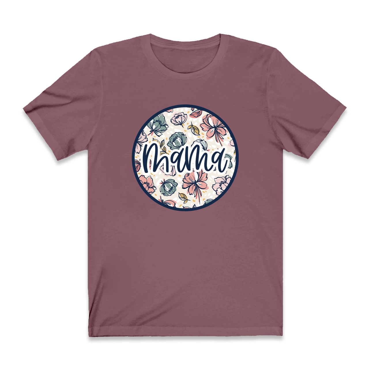 Mama Floral Watercolor T-Shirt