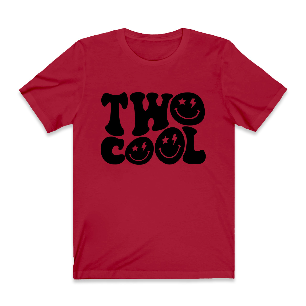 Two Cool Happy Face Retro T-Shirt