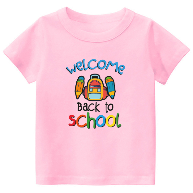 Welcome Back To School Cute Shirt For Kids