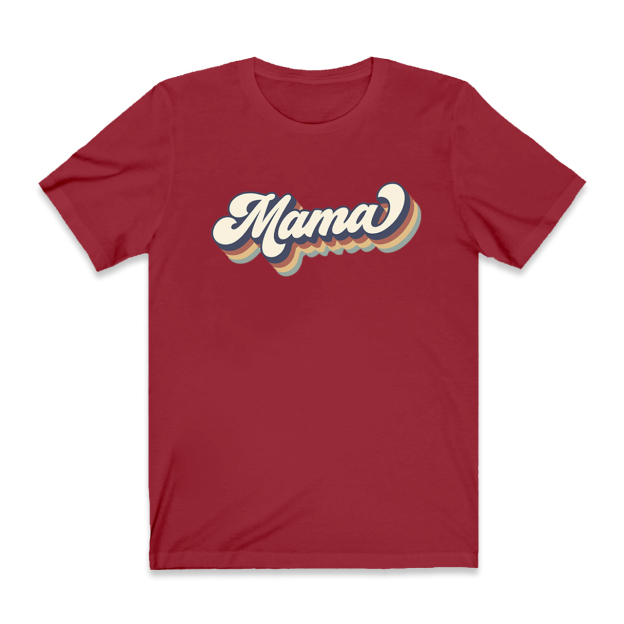 Retro Mama Life Gift T-Shirt