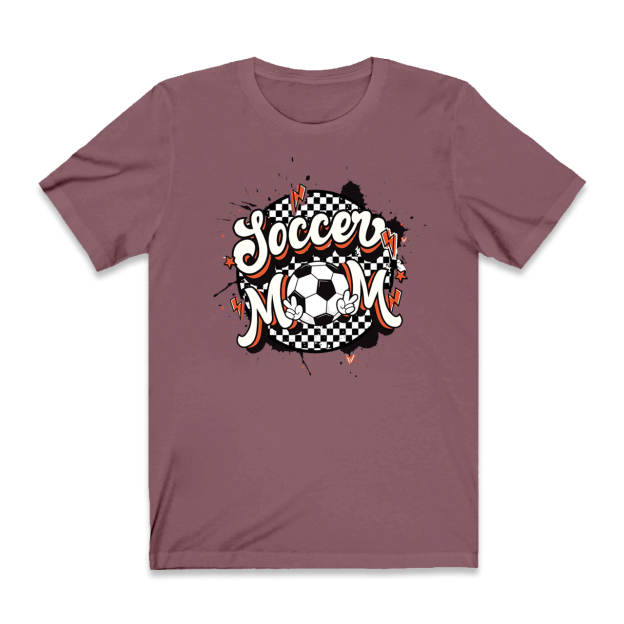 Soccer Leopard Game Day Mom Shirt