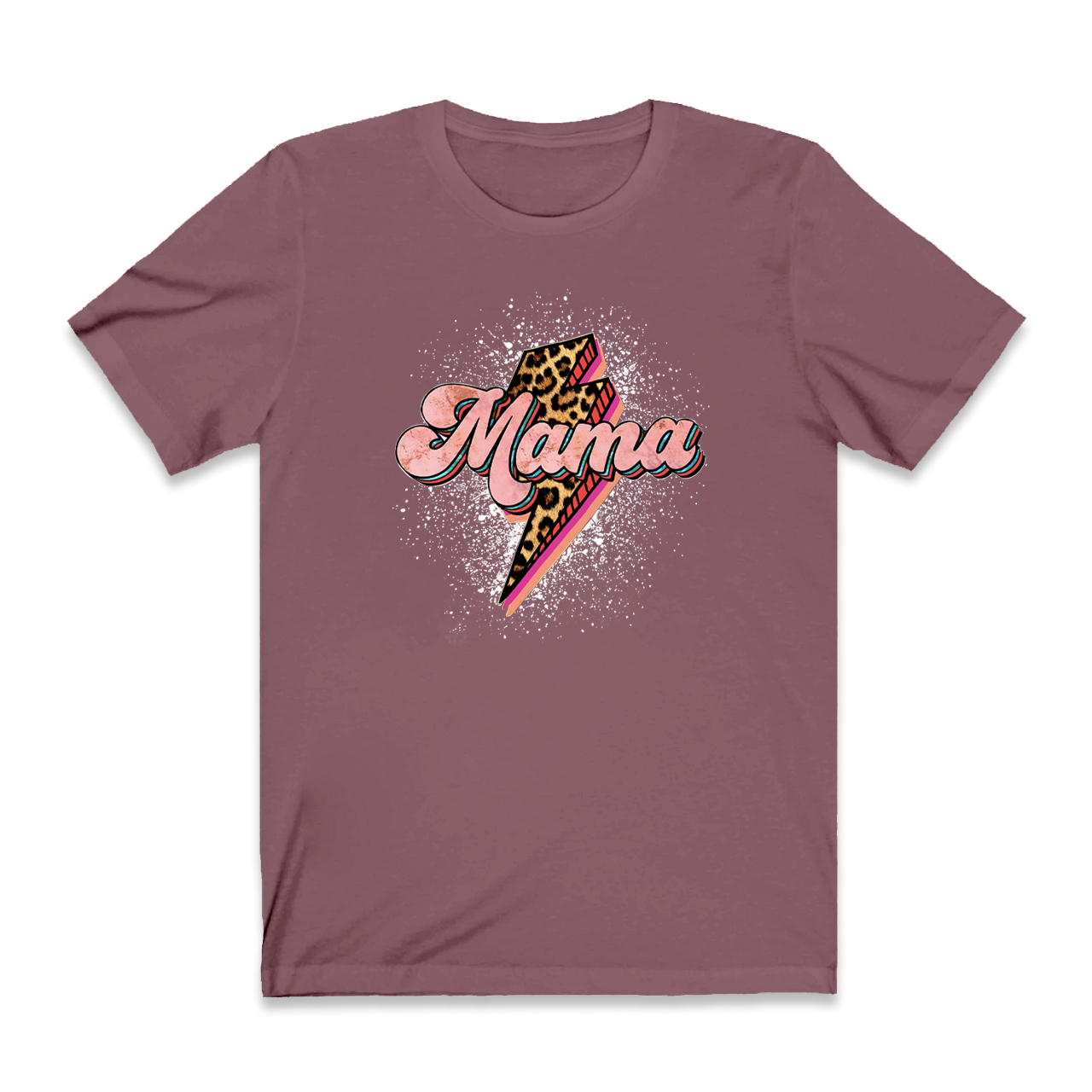 Leopard Momlife Mama Shirt