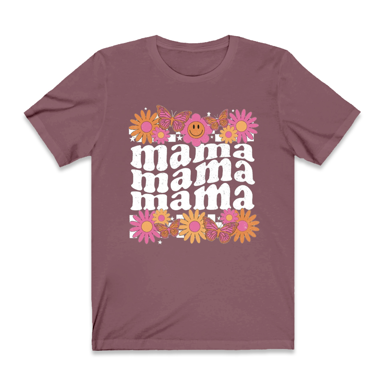 Floral Mama Shirt Retro Style