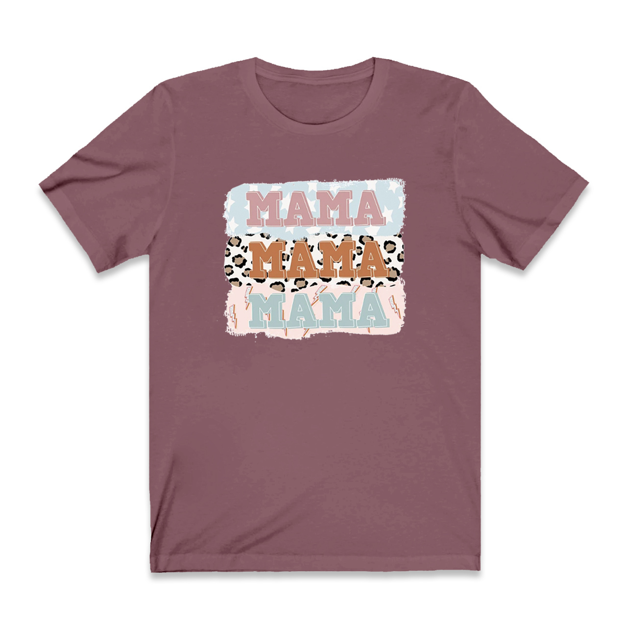 Vintage Stitching Mom Shirts