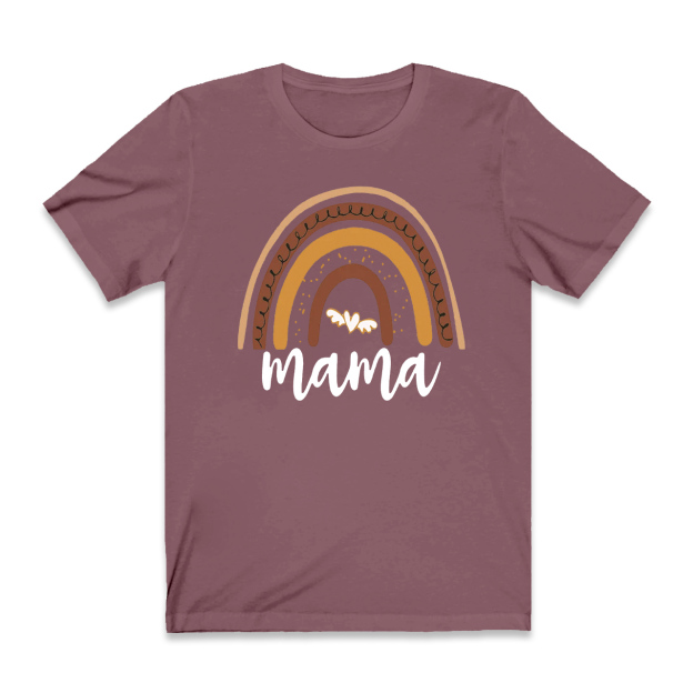 Bohemian Rainbow Mom Shirts