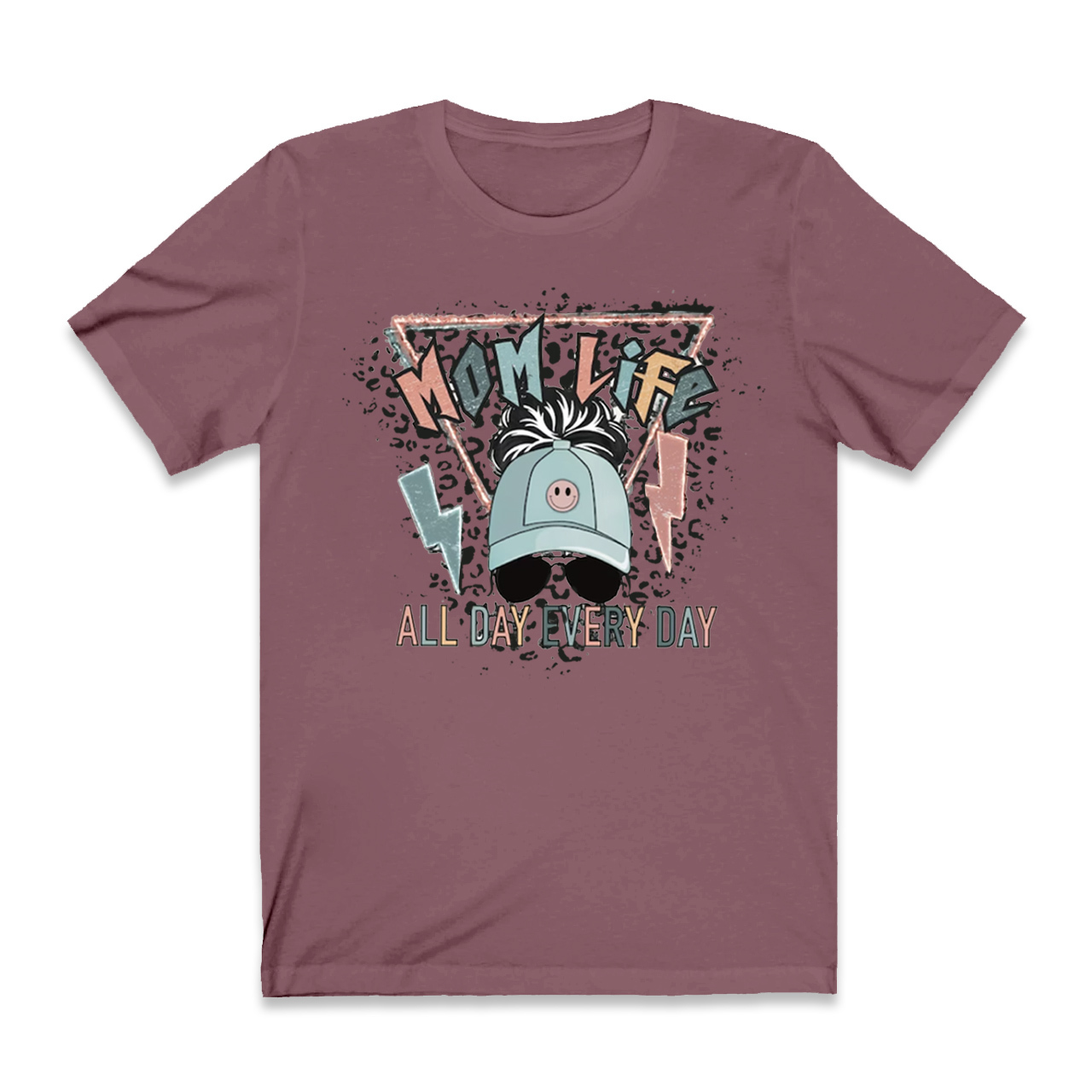 Mom Life All Day Every Day Mom Shirt