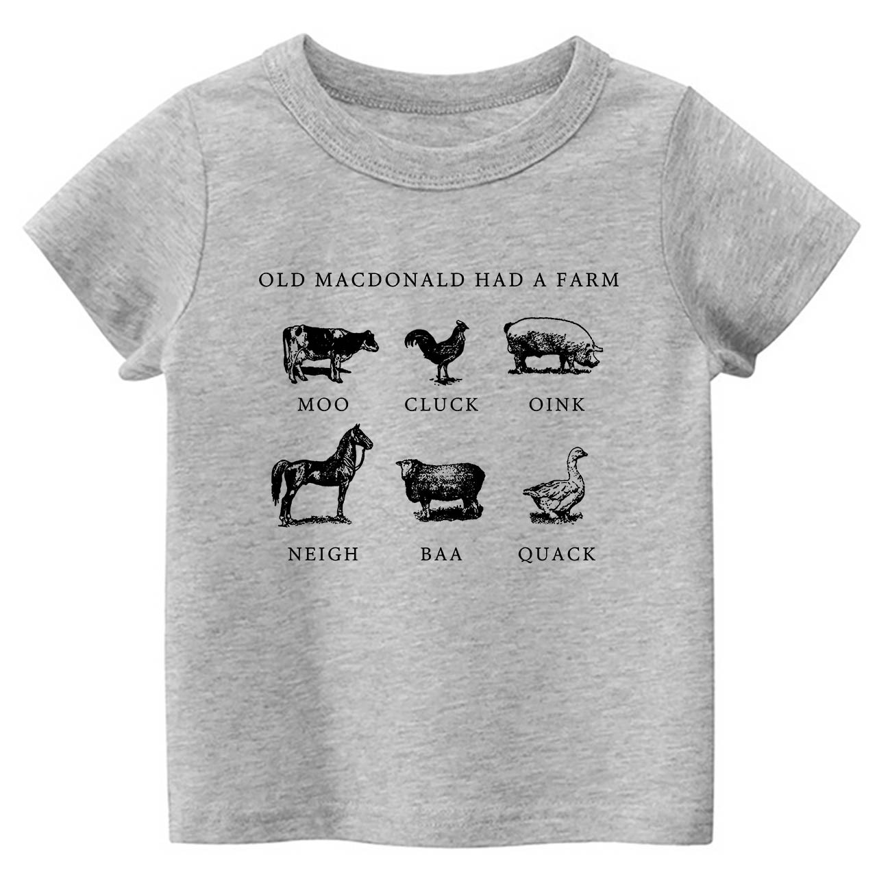 Had a Farm Kids Retro Natural T-Shirt 