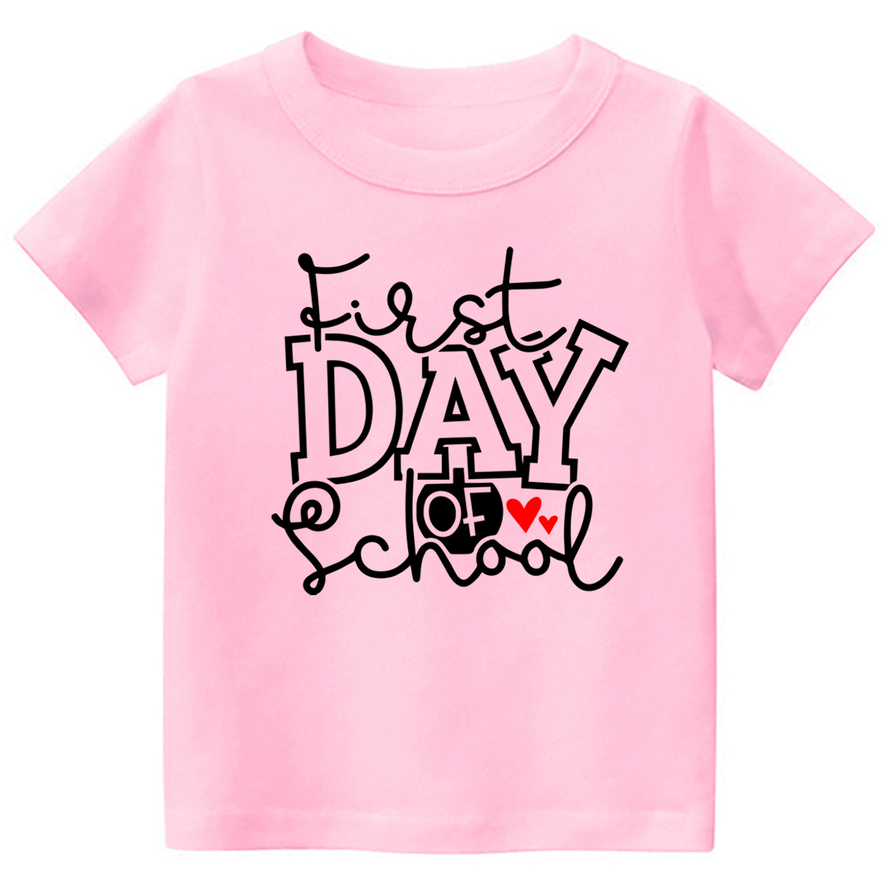 First Day Of School Cute Design Shirt For Kids