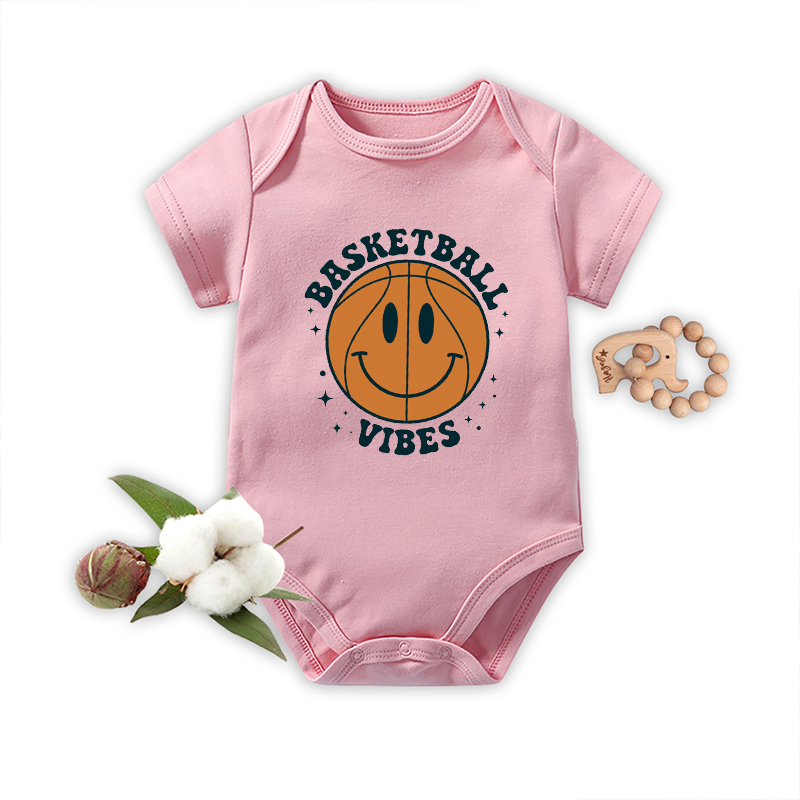Basketball Vibes Bodysuit For Baby