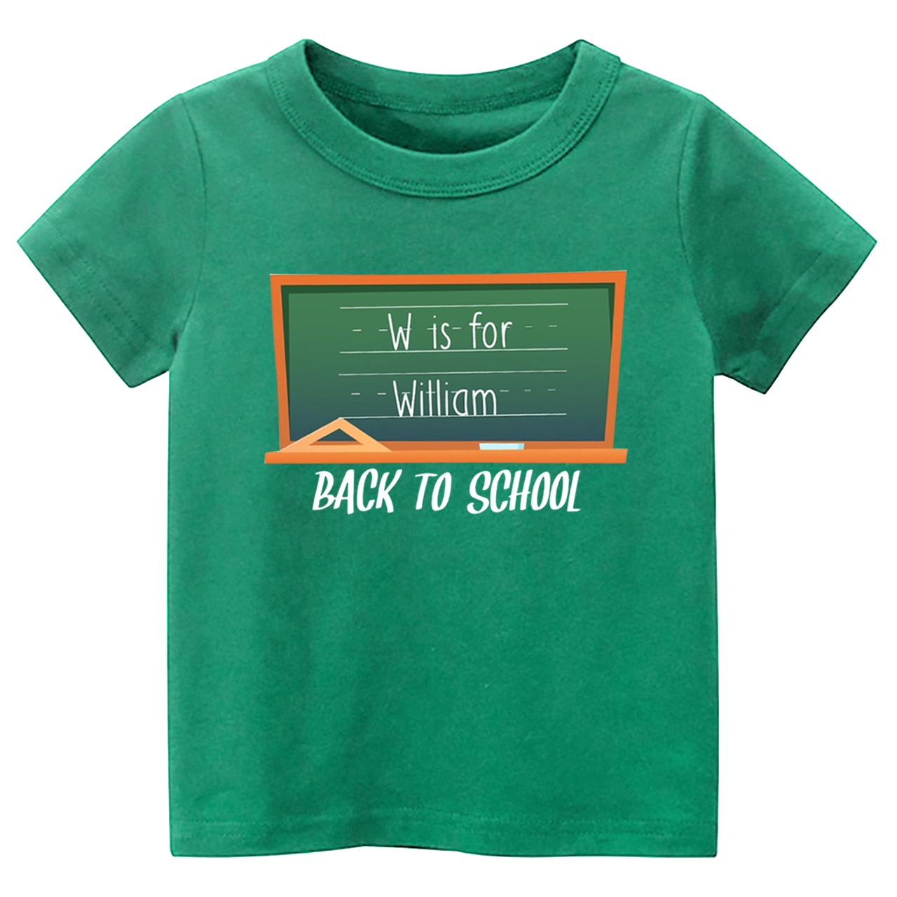 Blackboard Custom Name Back To School T-Shirts