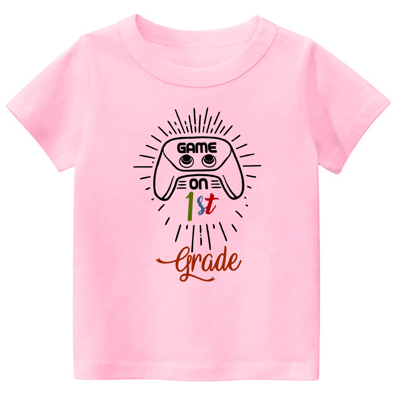  Personalized Game On 1st Grade Back To School T-shirt