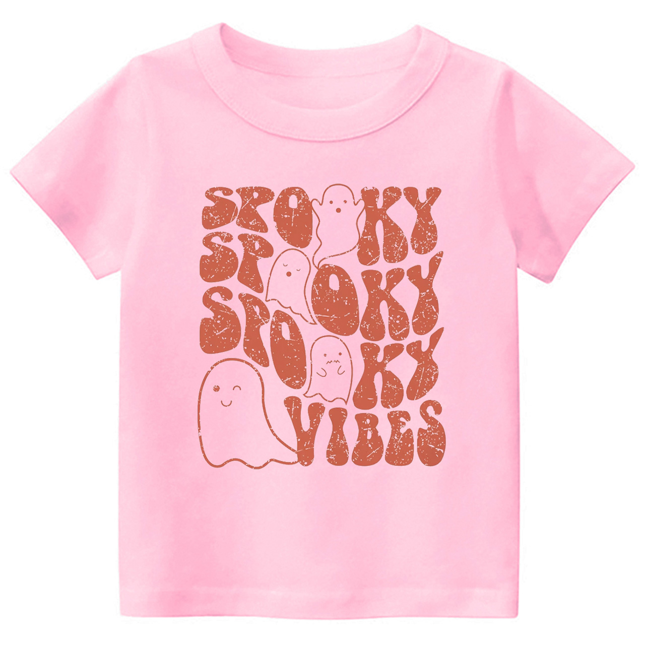 Spooky Vibes Retro Toddler Shirt