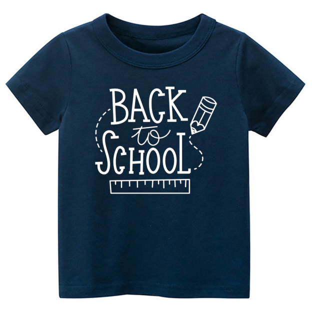 Ruler Pencil Friends Back To School Kids Shirt