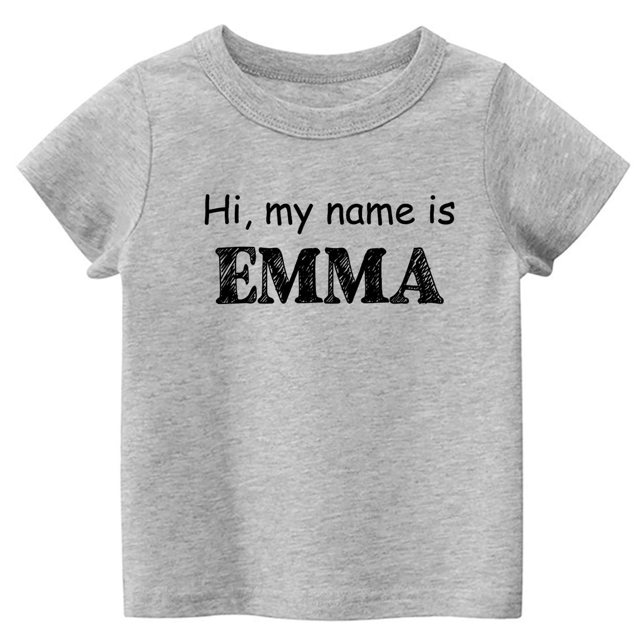 Personalized Name Self Introduction Back To School Kids Shirt