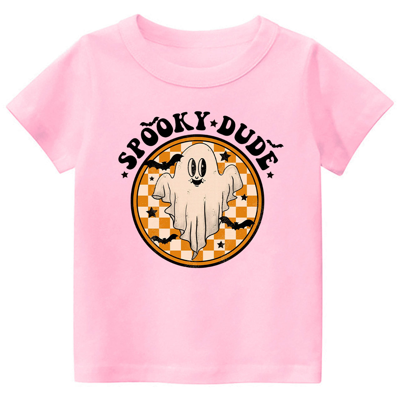 Retro Halloween Spooky Dude Fall Toddler Tees