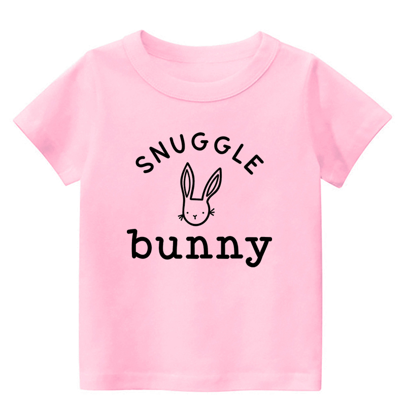 Snuggle Bunny Easter Kids T-Shirt
