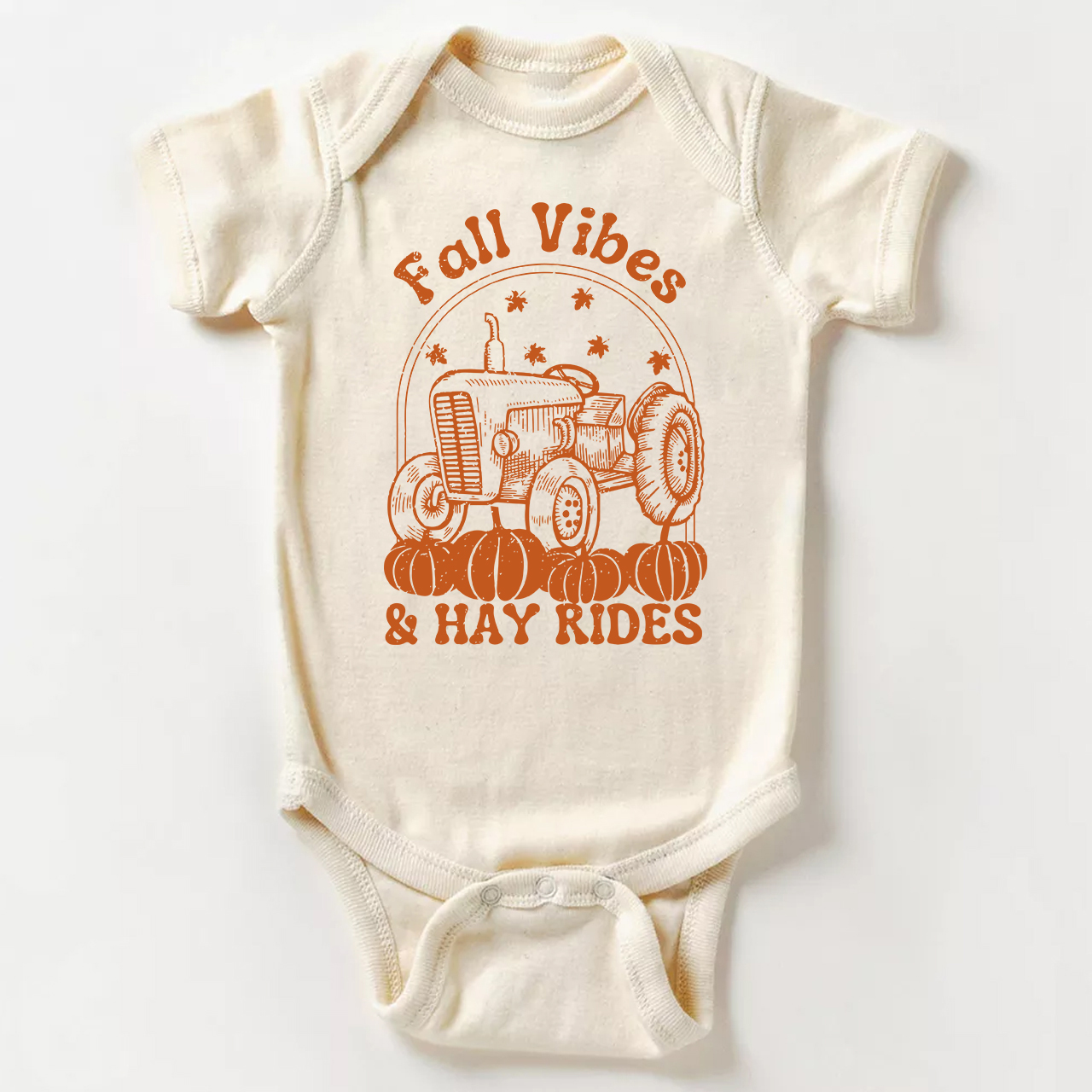 Fall Vibes And Hayrides Baby Bodysuit