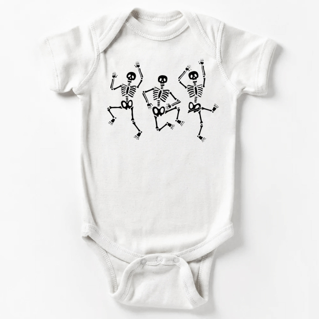 Halloween Skeleton Bodysuit For Baby
