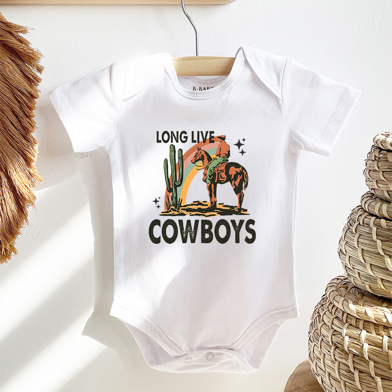 Long Live Cowboys Bodysuit For Baby