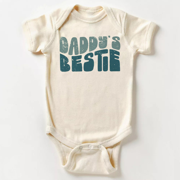 Daddy's Bestie Bodysuit For Baby