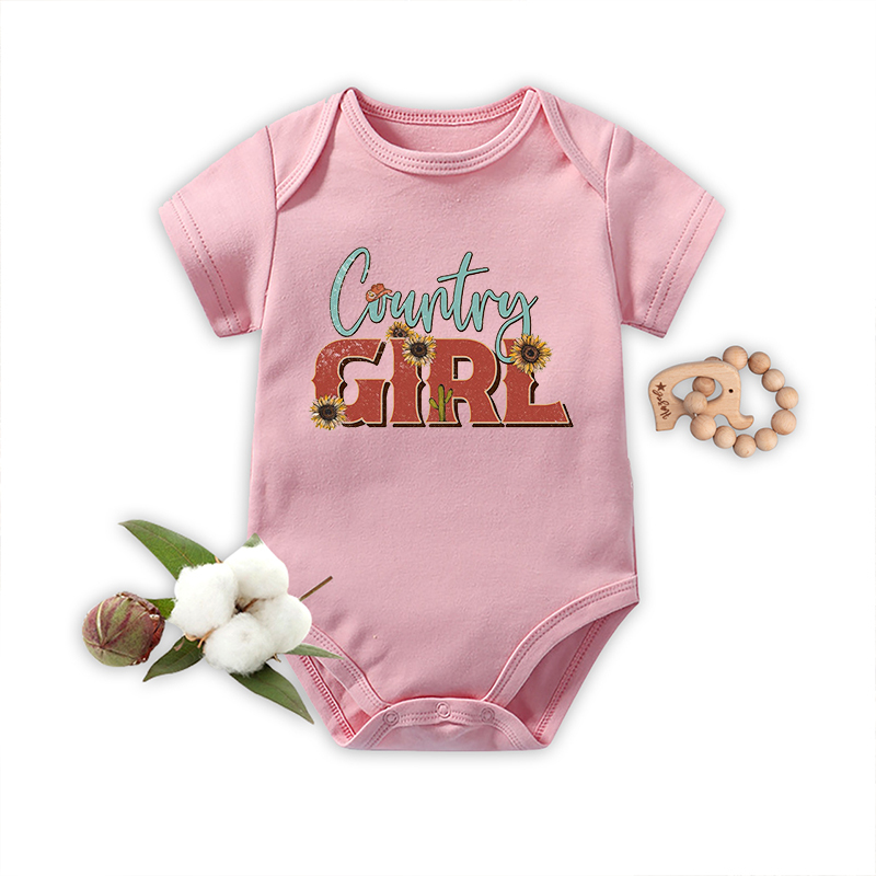 Country Girl Bodysuit For Baby