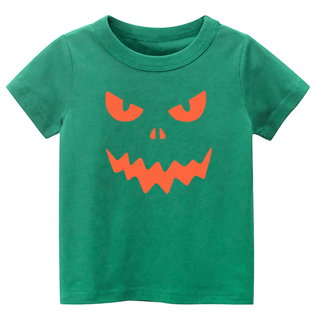 Halloween Terror Face Kids Shirt 