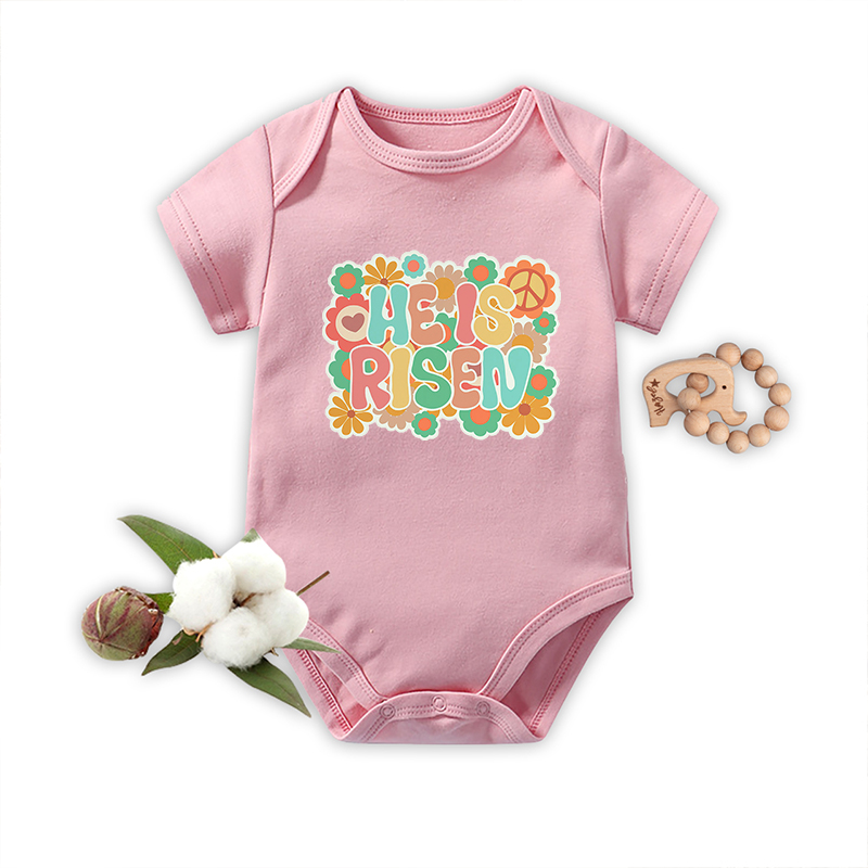 He Is Risen Bodysuit For Baby