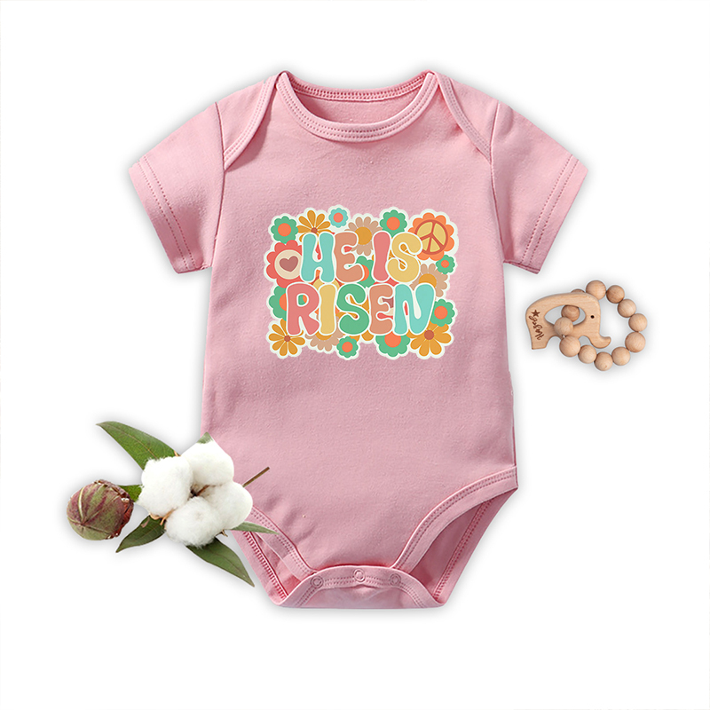 He Is Risen Bodysuit For Baby