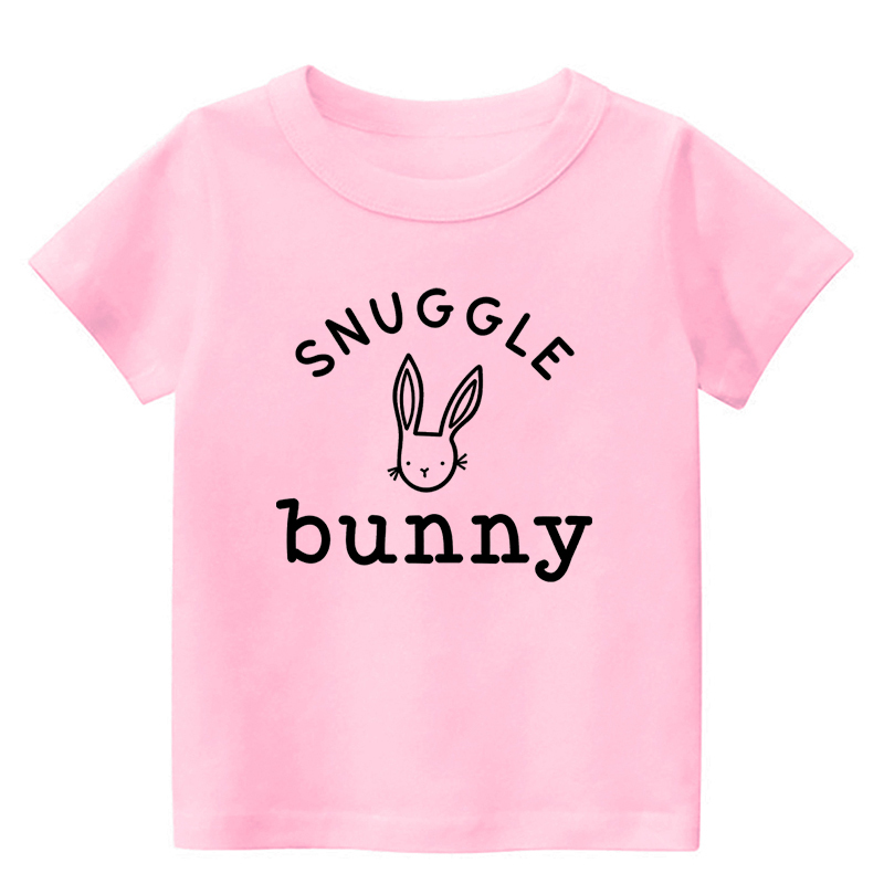 Snuggle Bunny Easter Kids T-Shirt
