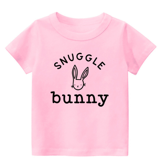 Snuggle Bunny Easter Kids T-Shirt