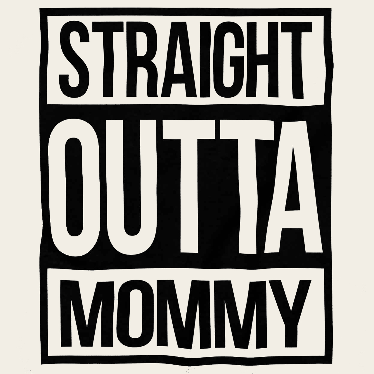 Straight Outta Mommy Kids Shirt