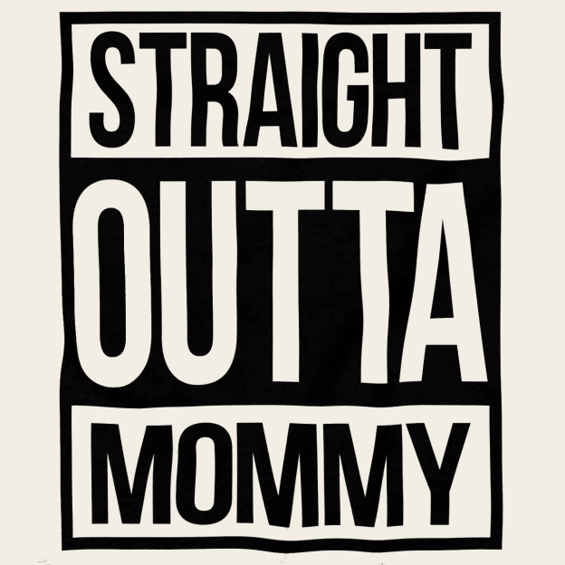 Straight Outta Mommy Kids Shirt