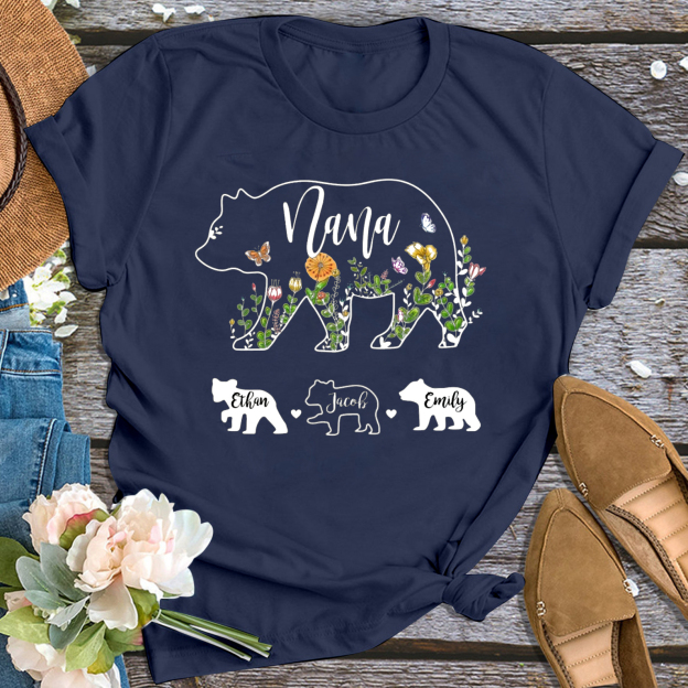 Animal Grandma Shirt Personalized with Name