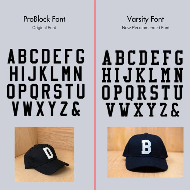 Custom Kids Letter Hat Kid&Adult