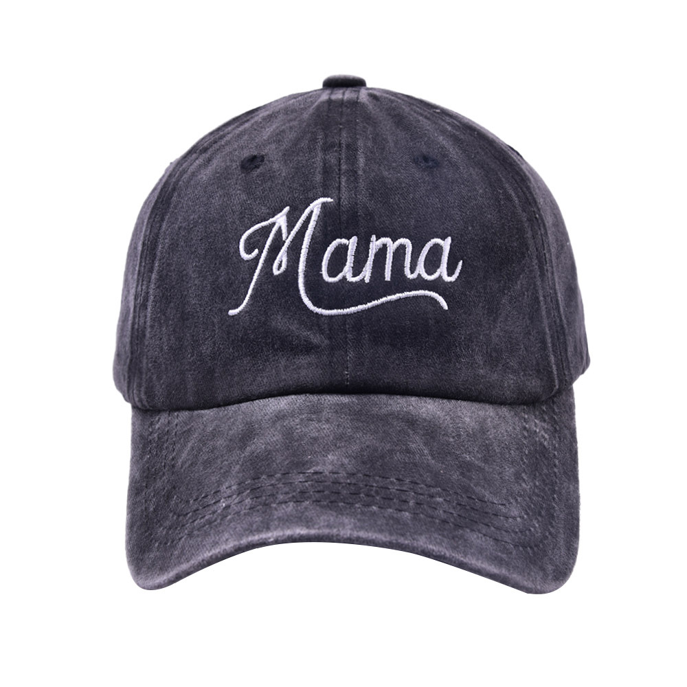 Mama Letter Embroidered Baseball Cap