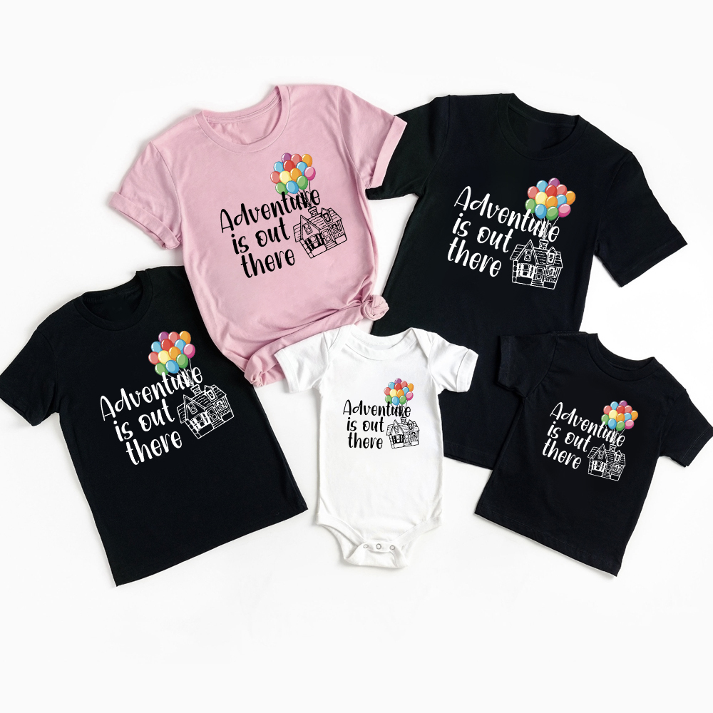 Adventure Is Out There Family Matching Shirts