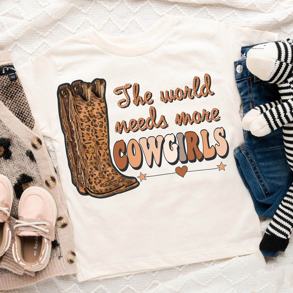 The World Needs More Cowgirls Vintage T-shirt