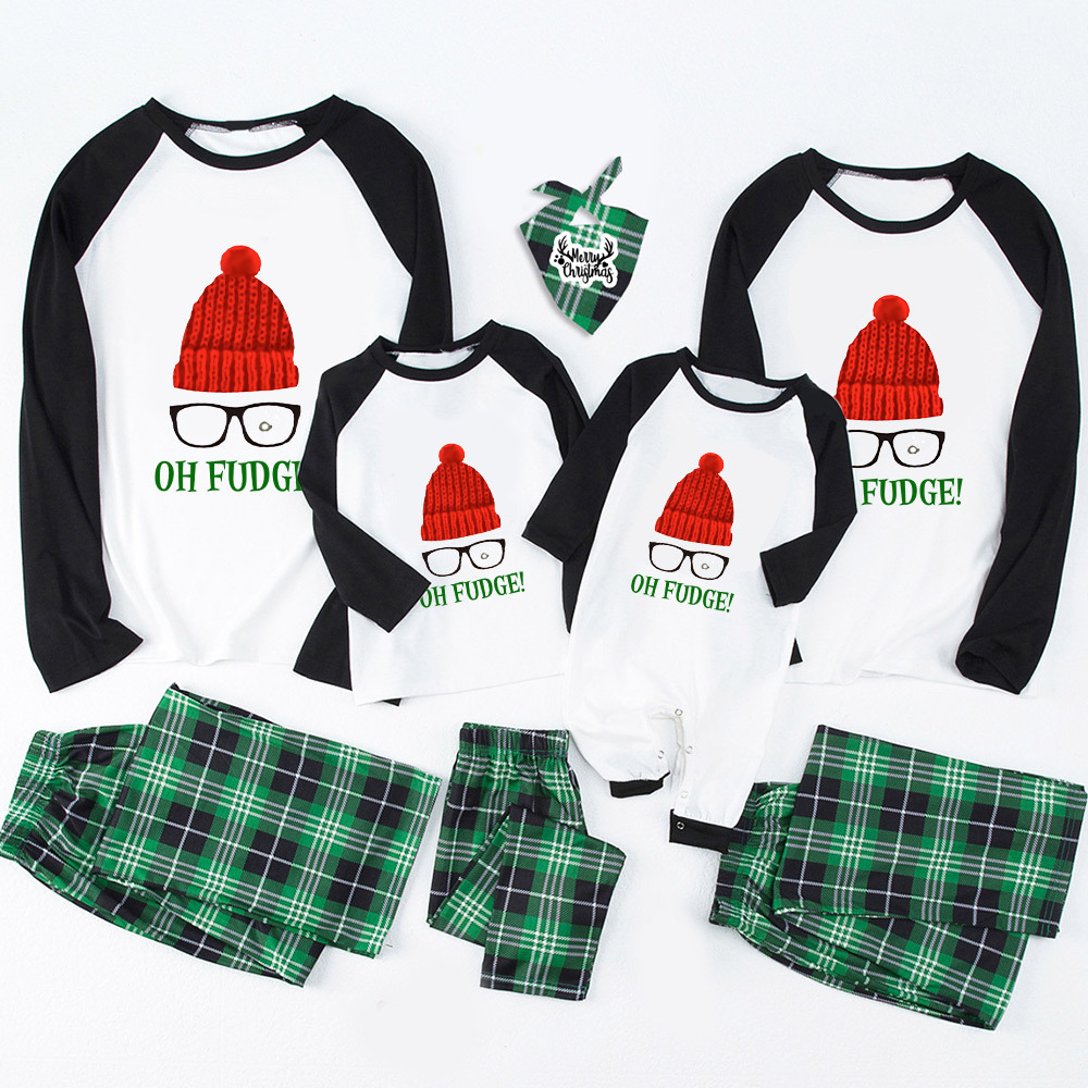 Glasses Christmas Family Matching Pajamas