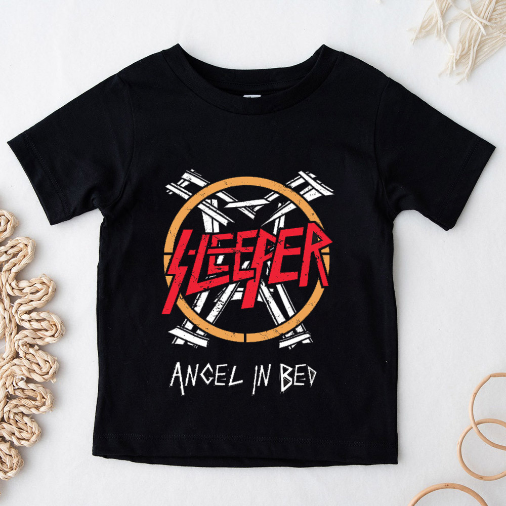 Sleeper Angel In Bed Rock T-shirt