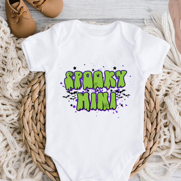 Spooky Mini Halloween Bodysuits