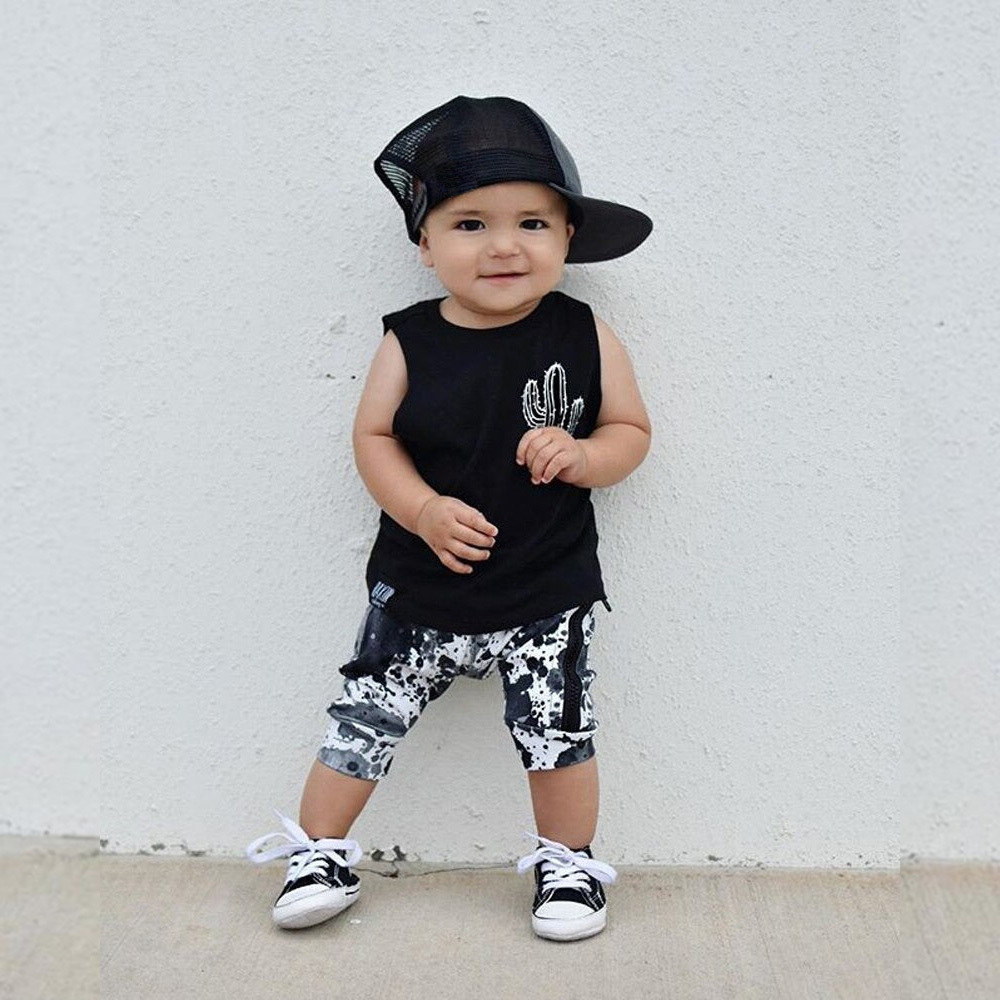 Can't Touch This Boy's Summer Tank Set