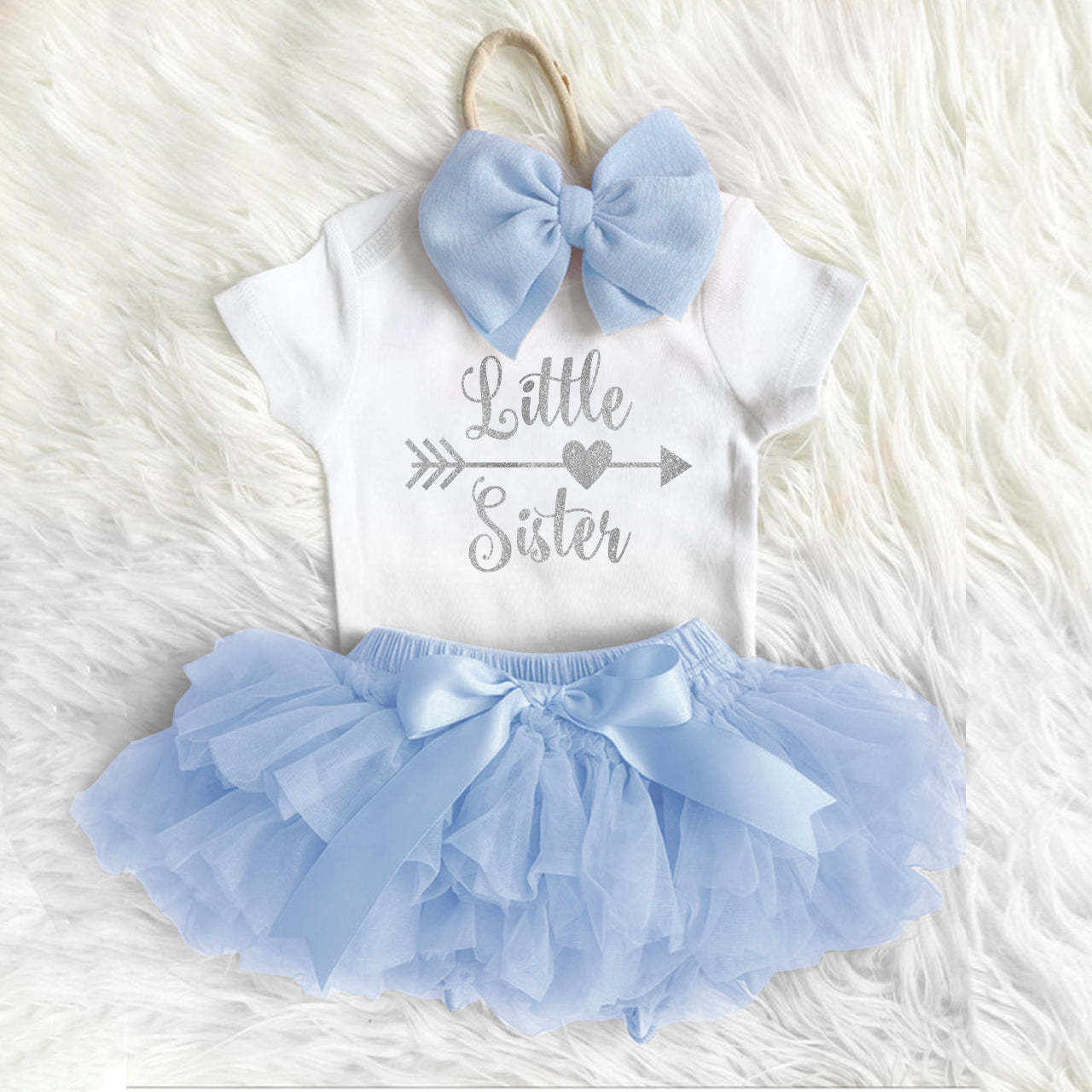 Tutu Baby Girl Oufit Set 0-9M