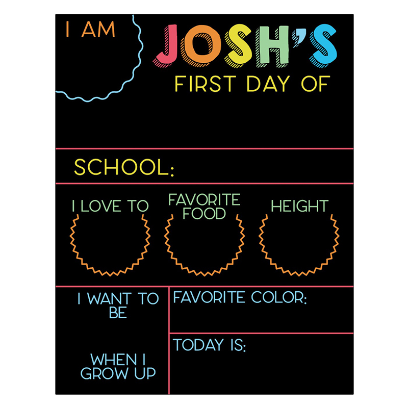 First/Last Day  of School Sign
