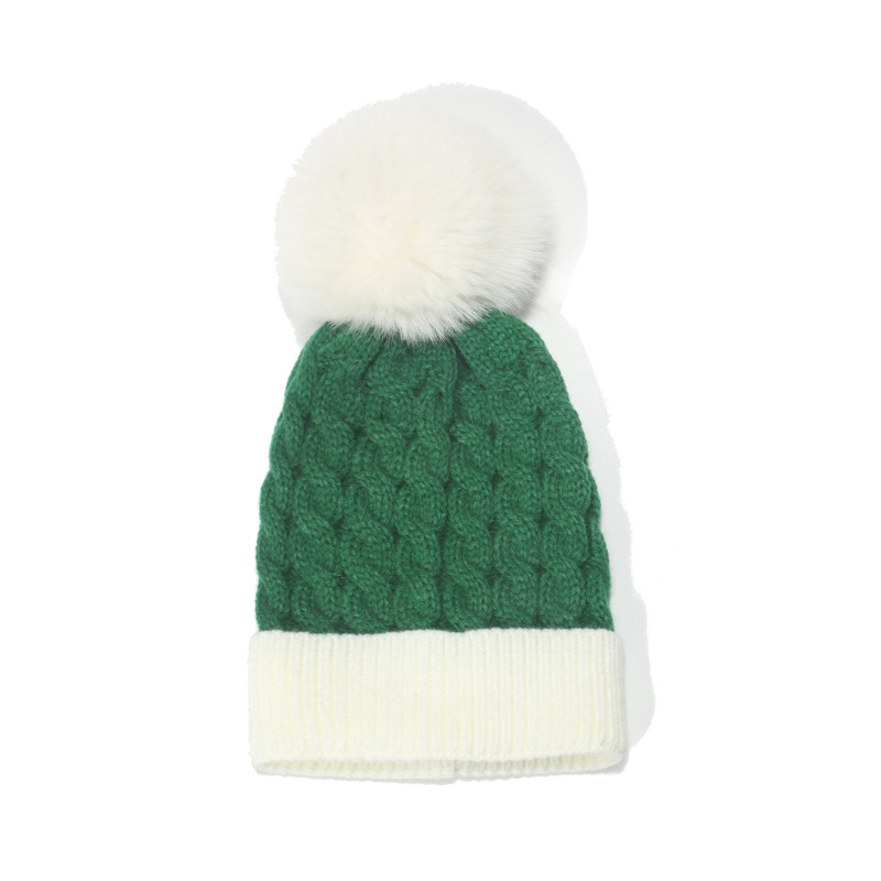 Christmas Red & Green Toddler Hat