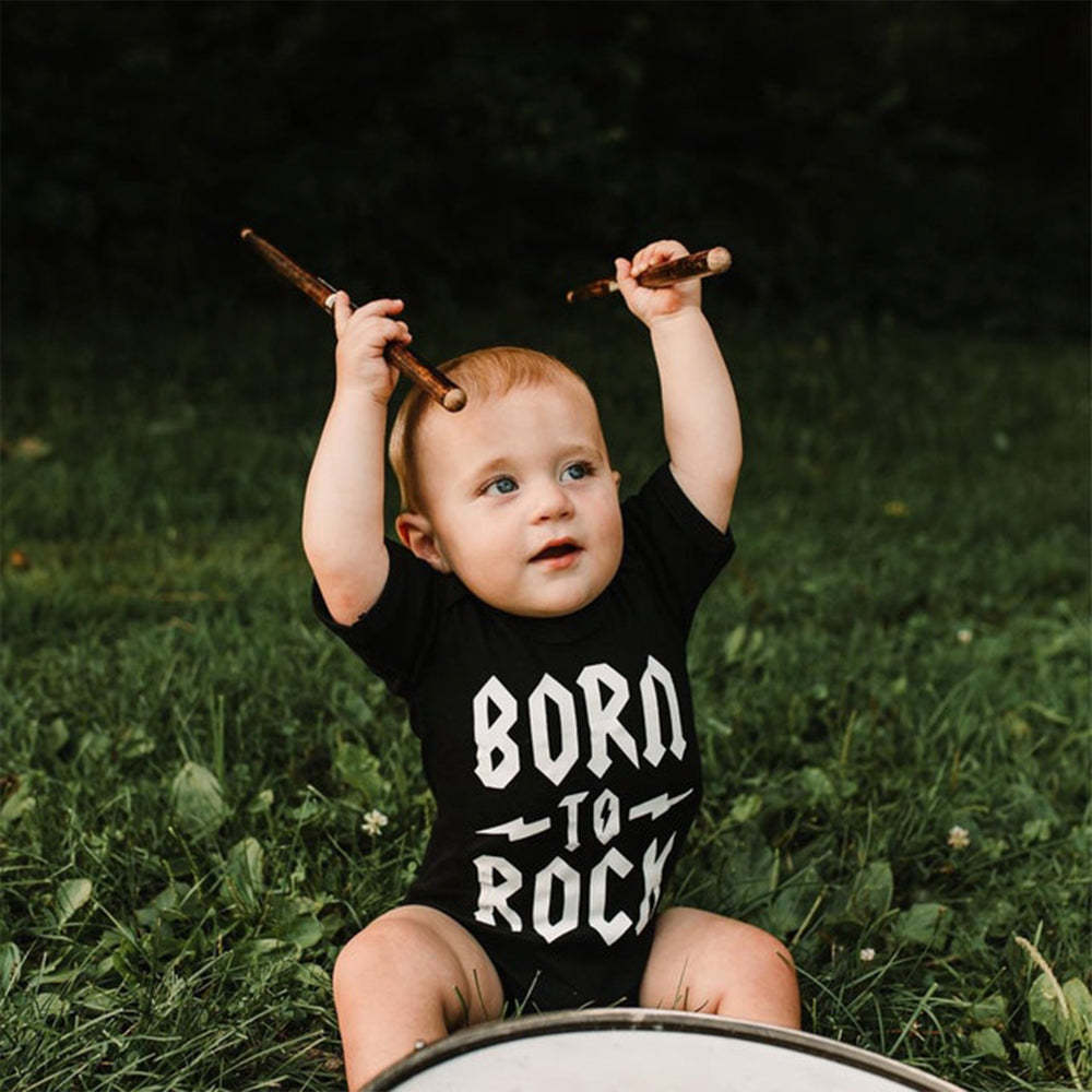 Born To Rock Heavy Metal Bodysuit & Shirts