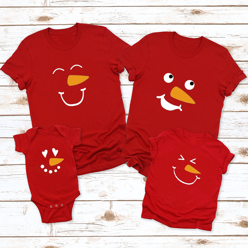Christmas Pajama Tops Family Matching Shirt