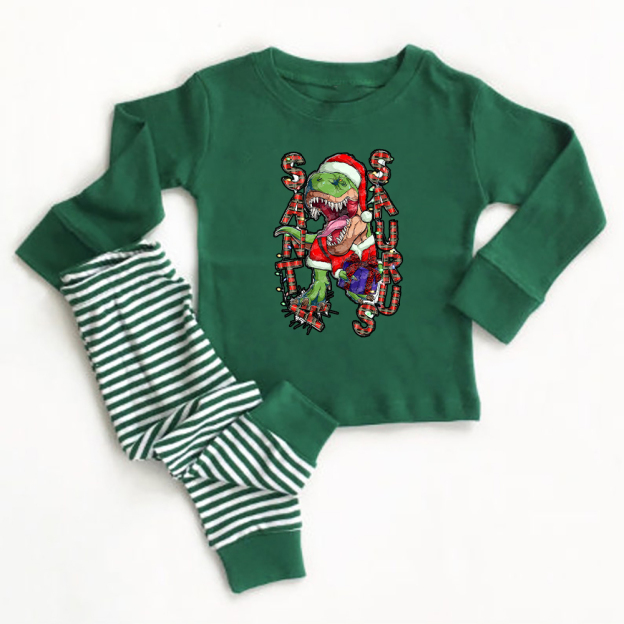 Santa Saurus Kids Loungewear Pajama 